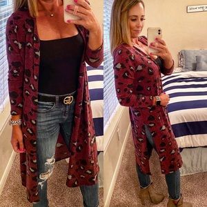 Leopard Cardigan